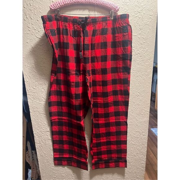 Wondershop At Target Red And Black Plaid Pajama Set Woman’s 2X NEW - Picture 8 of 13